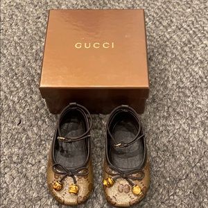 Toddler Gucci ballet flats